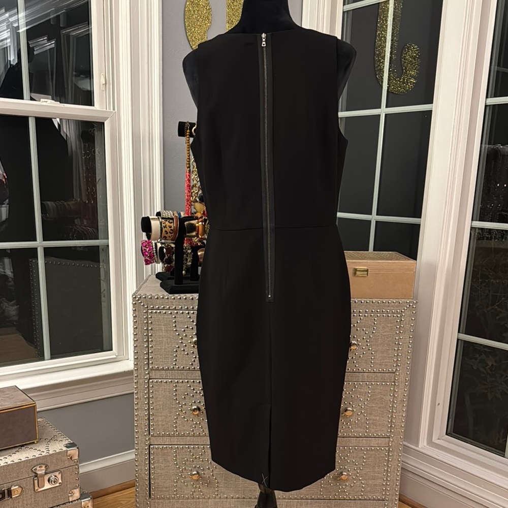 LOFT Black Sleeveless Dress